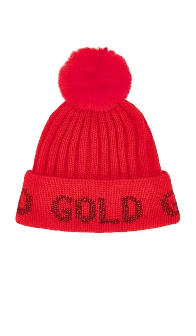 Goldbergh Hodd Beanie In Red