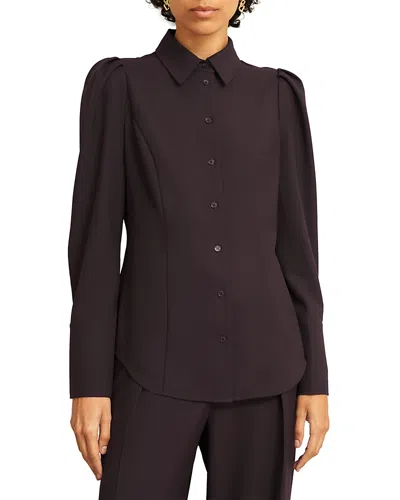 Hobbs London Clement Shirt In Brown