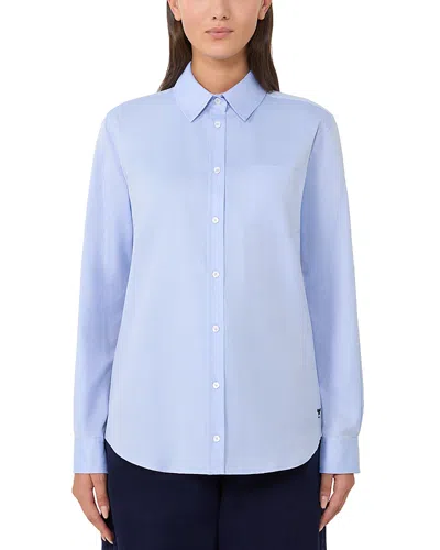 Weekend Max Mara Nichel Light Blue Shirt In Blue