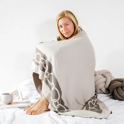 Pink Lemonade Links Throw Blanket