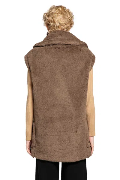 Max Mara Woman Brown Coats In Brown