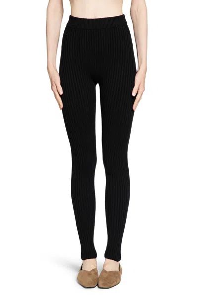Max Mara Woman Black Trousers In Black