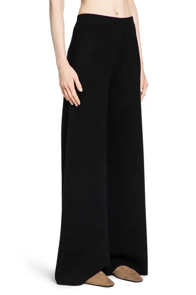 Max Mara Woman Black Trousers In Black