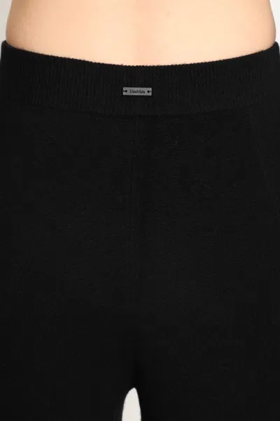 Max Mara Woman Black Trousers In Black