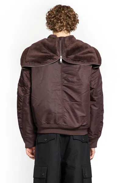 Carhartt Mens Palisander Angelite Hd Oltera Hooded Woven Jacket In Brown