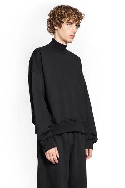 Roadless Man Black Sweatshirts In Black