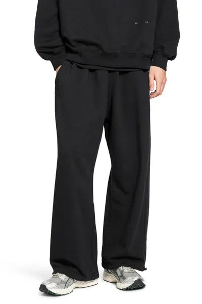 Roadless Man Black Trousers In Black
