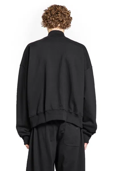 Roadless Man Black Sweatshirts In Black
