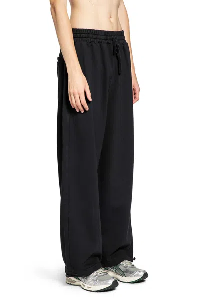 Roadless Man Black Trousers In Black