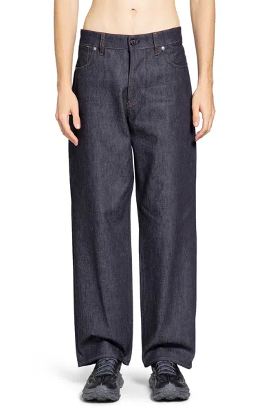 Stone Island Regular-straight-fit Five-pocket Jeans With Rinsed Finish In Blue