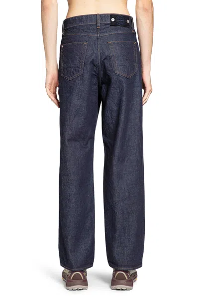 Stone Island Regular-straight-fit Five-pocket Jeans With Rinsed Finish In Blue