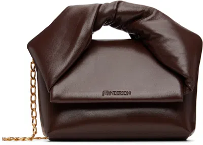 Jw Anderson J.w. Anderson Small Twister Bag In Brown