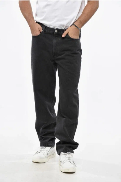 Apc Straight Leg Regular Fit Martin Jeans 20cm In Black