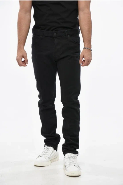 Dsquared2 Black Bull Skater Jeans In Black