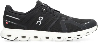 On Running Cloud 6 Breathable Mesh Sneakers In Black