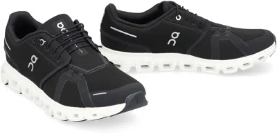 On Running Cloud 6 Breathable Mesh Sneakers In Black