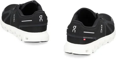 On Running Cloud 6 Breathable Mesh Sneakers In Black