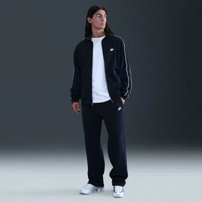 Nike Men's  Sportswear Club Fleece Bungee Pants In Blue