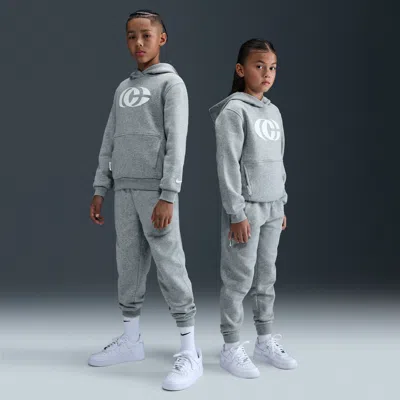 Nike Caitlin Clark Big Kids' Fleece Pant In Gray