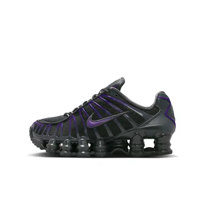 Nike Shox Tl Big Kids' Shoes In Black