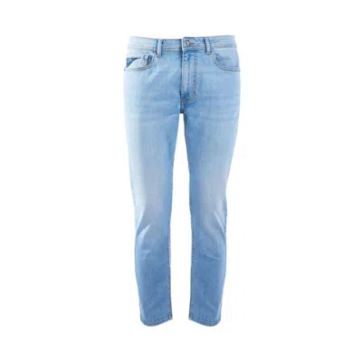 Yes Zee Blue Cotton Jeans Denim In Blue
