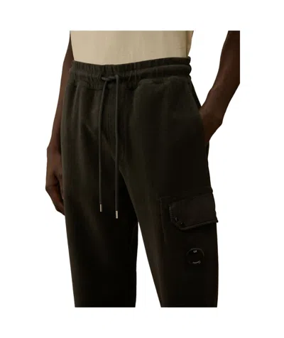 C.p. Company Relaxed Fit Jogging Pants In Green