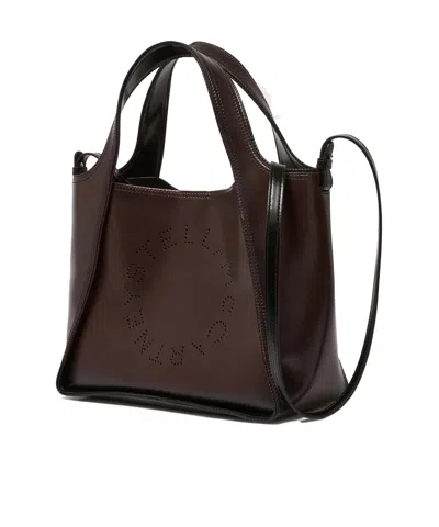 Stella Mccartney Logo Shoulder Bag Detachable Strap In Multi