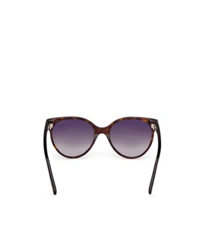 Tom Ford Arizona 53mm Gradient Rectangular Sunglasses In Brown