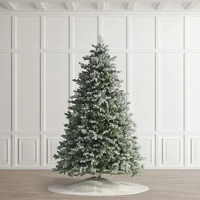 Frontgate Frosted Snow Spruce Full Profile Tree In Green