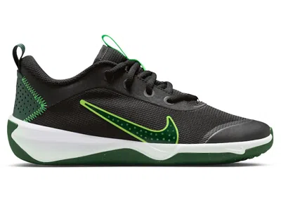 Pre-owned Nike Omni Court Sneakers In Black/green Strike/fir