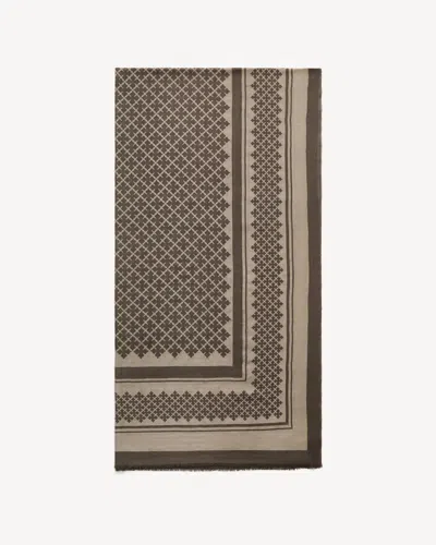 By Malene Birger Julee Wool Scarf In Brown