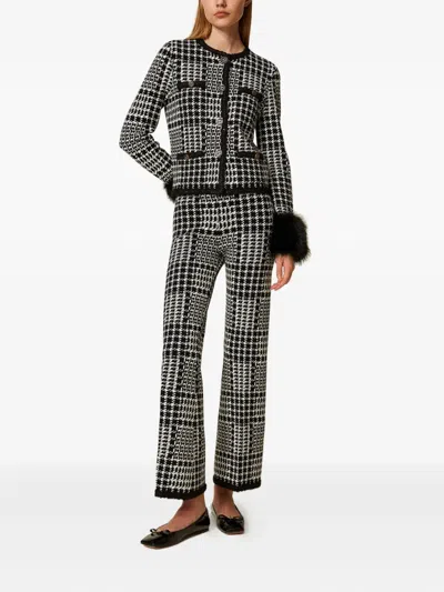 Twinset Pants In Black