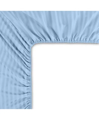 Fairfield Square Collection Brookline 1400 Thread Count 6 Pc. Sheet Set, King, Exclusively At Macy's In Blue