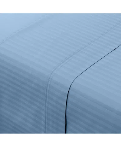 Fairfield Square Collection Brookline 1400 Thread Count 6 Pc. Sheet Set, California King, Exclusively At Macy's In Blue