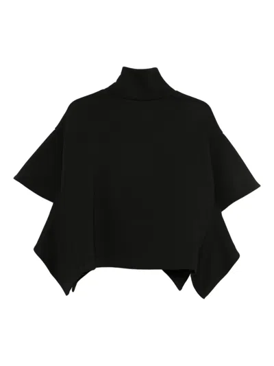 Psophia High-neck Panelled Top In Multi