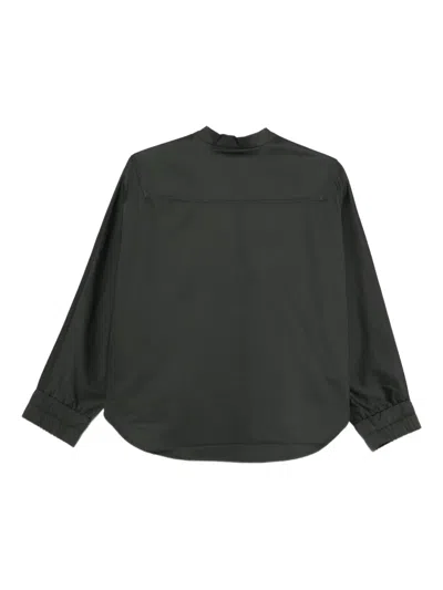 Psophia Zip-up Shirt In Green