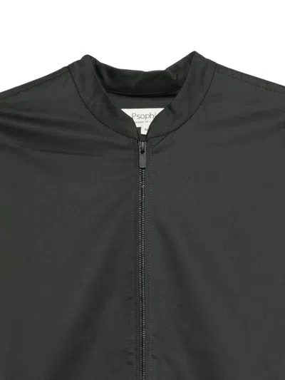 Psophia Zip-up Shirt In Green
