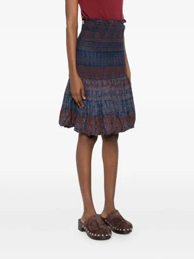 分层式中长半身裙