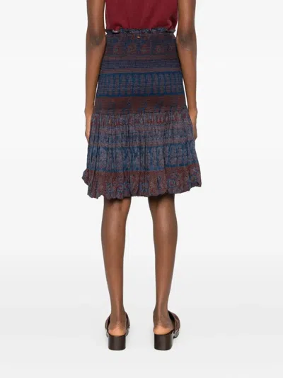 分层式中长半身裙