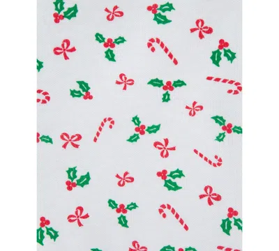 Little Me Baby Girls Cotton Candy Cane Tunic, Headband & Leggings, 3 Piece Set In Red