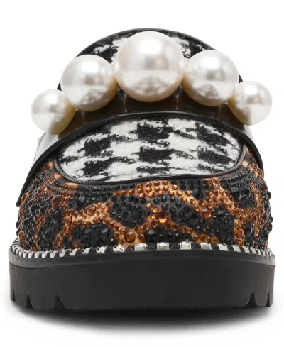 Betsey Johnson Harloe Loafer In Animal Print