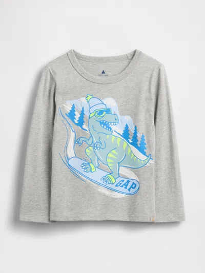 Gap Baby & Toddler Graphic T-shirt In Gray