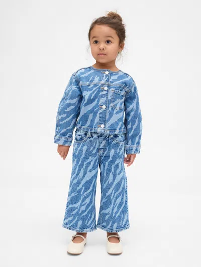 Gap Baby & Toddler Pull-on Baggy Jeans In Animal Print