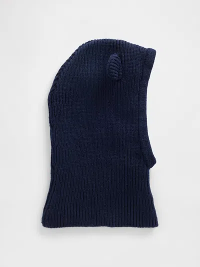 Gap Toddler Knit Hood In Blue