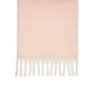 Steve Madden Colorblock Lofty Scarf In Pink