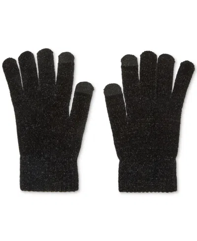 Steve Madden Chenille Magic Gloves, 3-pack In Brown