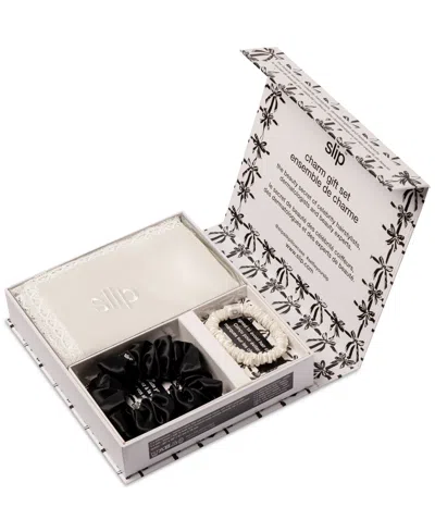 Slip 3-pc. Pure Silk Queen Pillowcase & Scrunchie Gift Set In Multi