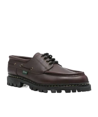 Paraboot Lace-up Loafers In Brown