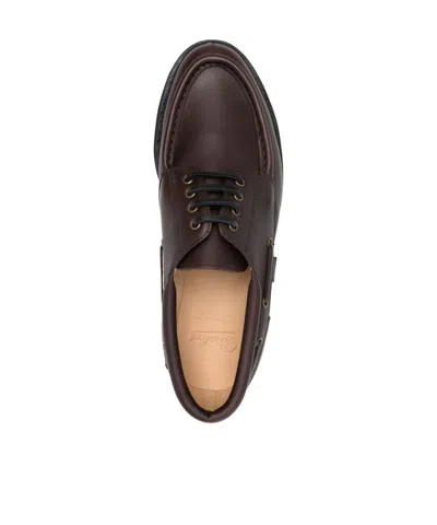 Paraboot Lace-up Loafers In Brown