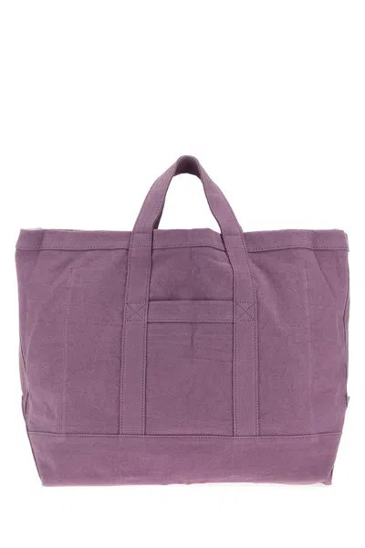Tekla Versatile Shoulder Bag Top Handles In Purple